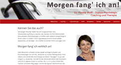 Desktop Screenshot of morgenfangichan.de